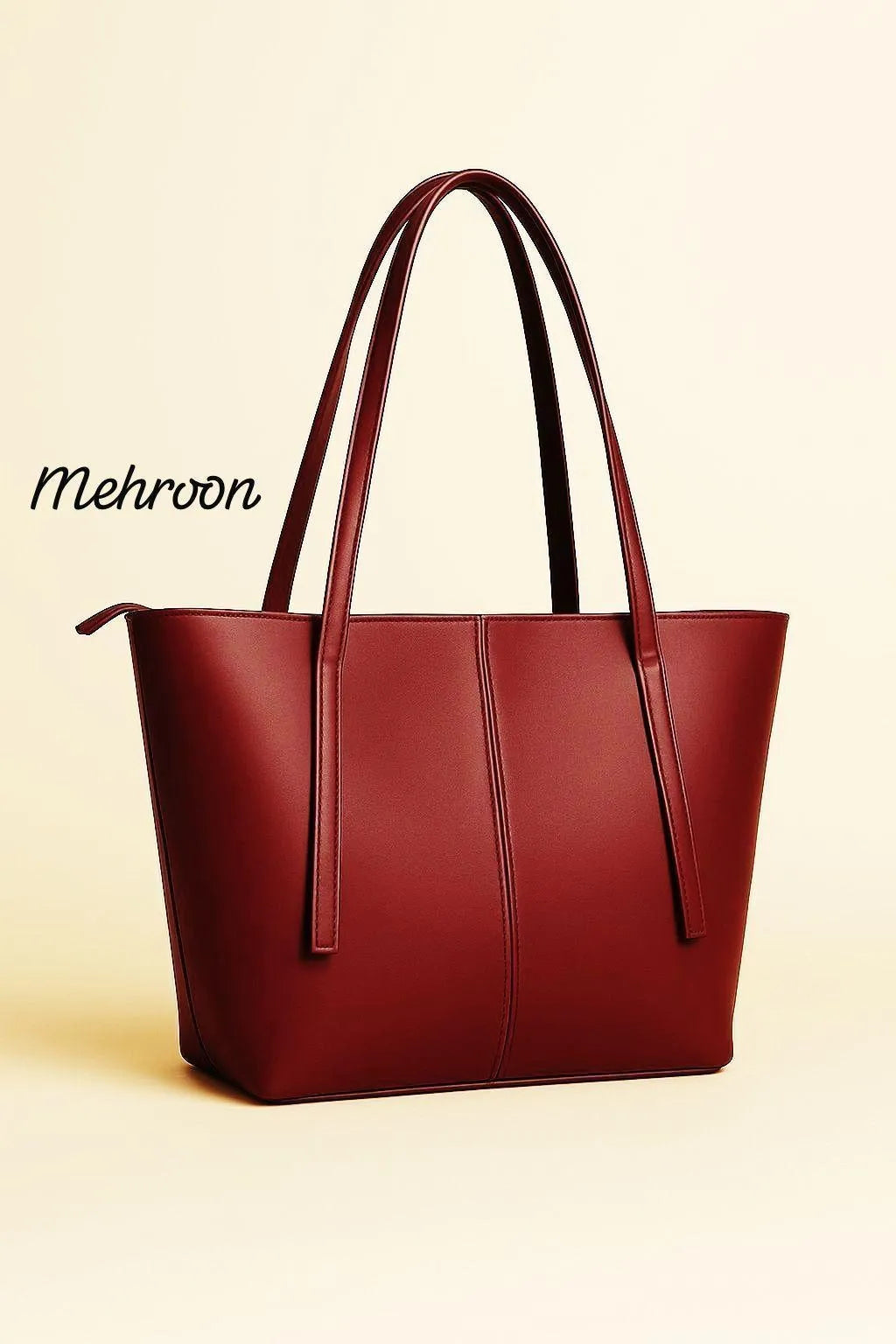 Leather Shoulder Bag for Women Office School Daily Use