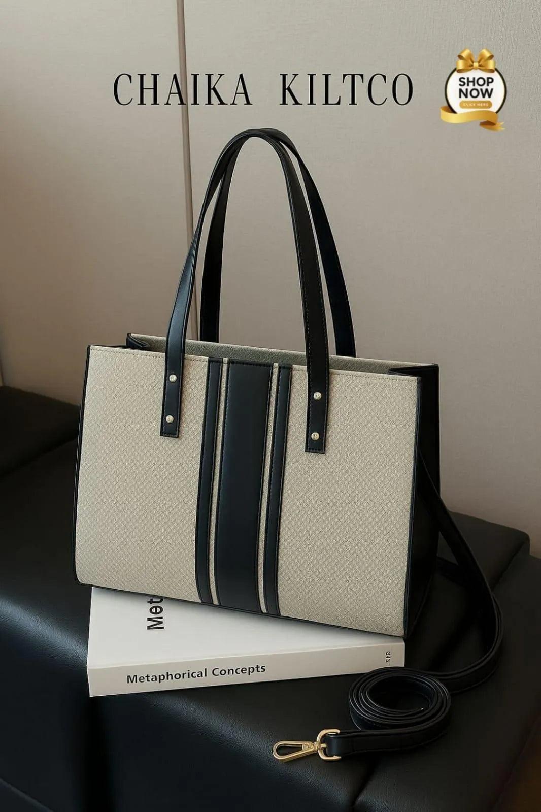 Stylish Canvas Shoulder Bag — Trendy Everyday Carry