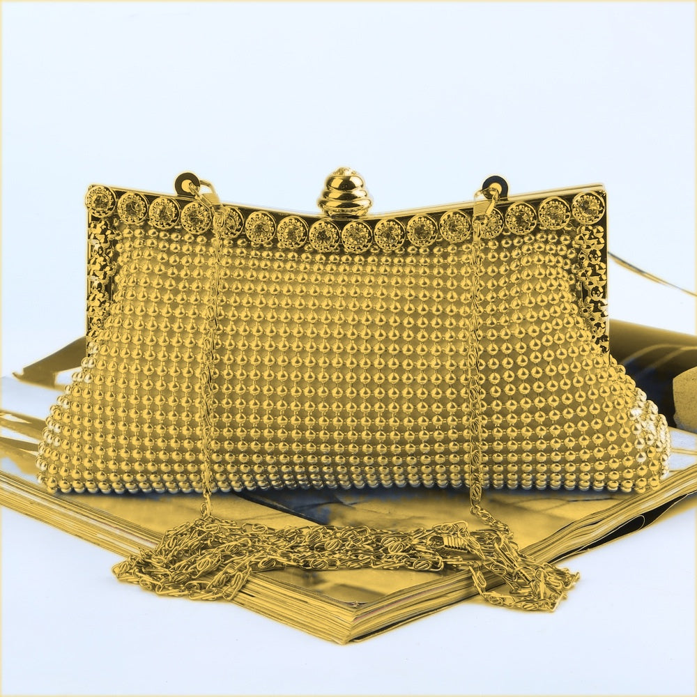 Rhinestone Clutch for Weddings & Parties