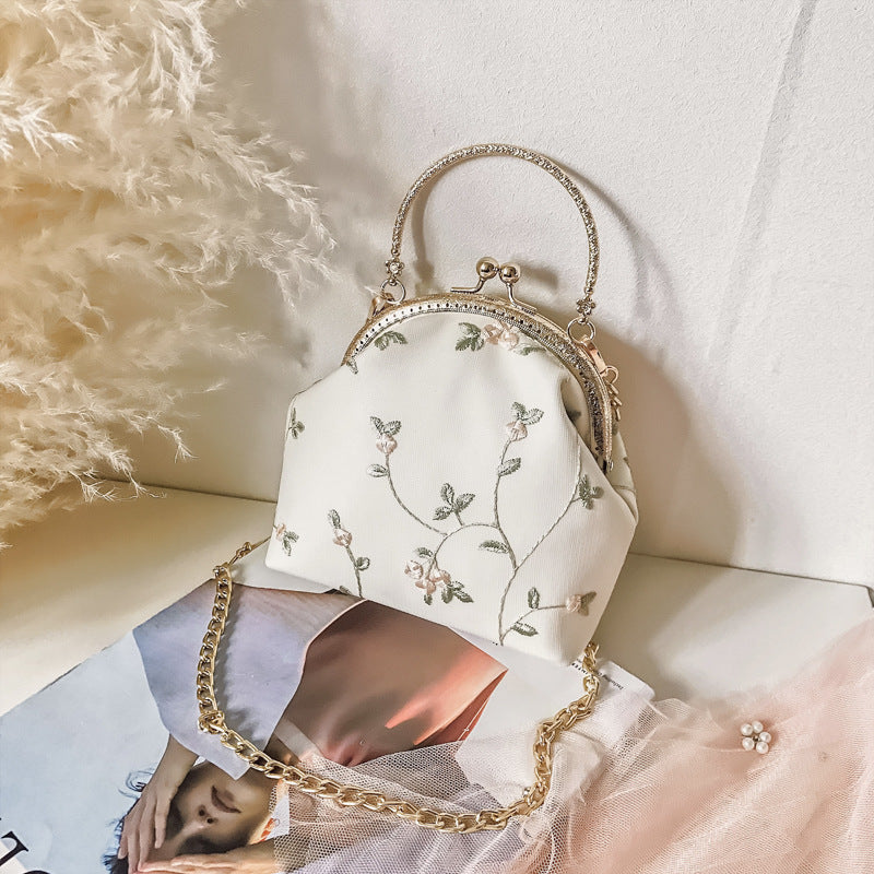 Floral Embroidered Crossbody Bag for Women Design 1
