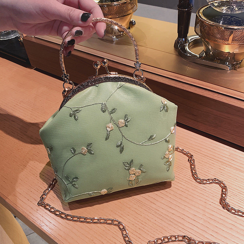 Floral Embroidered Crossbody Bag for Women Design 1