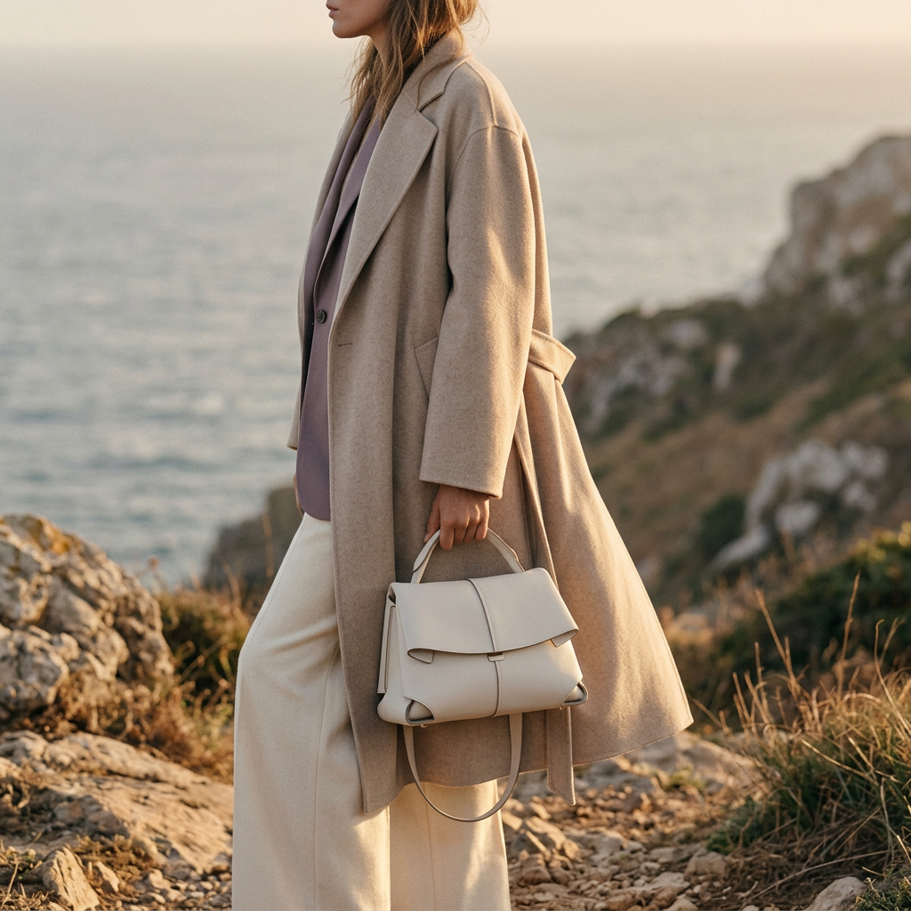 Niche Pleated Smile Bag — Elegant Crescent Handbag with High-End Feel